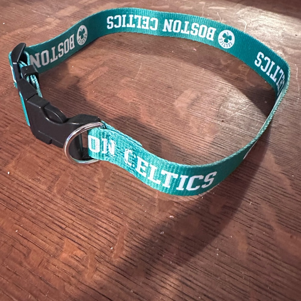 Boston Celtics Dog Collar